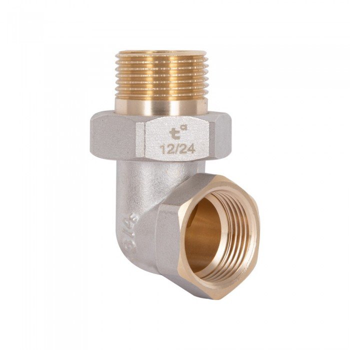 Сгон-американка Thermo Alliance Base 3/4"ВН никель, угловой SD191W20