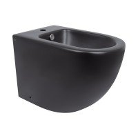Биде напольное Qtap Robin 565x360x405 Matt black QT13442141CMB