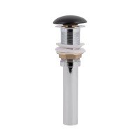 Донний клапан для раковини Qtap PU03 225х70х70 Matt black