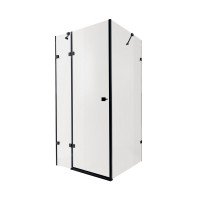 Душевая кабина Qtap Capricorn BLA10128RC6 120x80 см, стекло Clear 6 мм, покрытие CalcLess без поддона