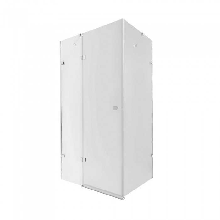 Душевая кабина Qtap Capricorn CRM10128RC6 120x80 см, стекло Clear 6 мм, покрытие CalcLess без поддона Душевая кабина Qtap Capricorn CRM10128RC6 120x80 см, стекло Clear 6 мм, покрытие CalcLess без поддона