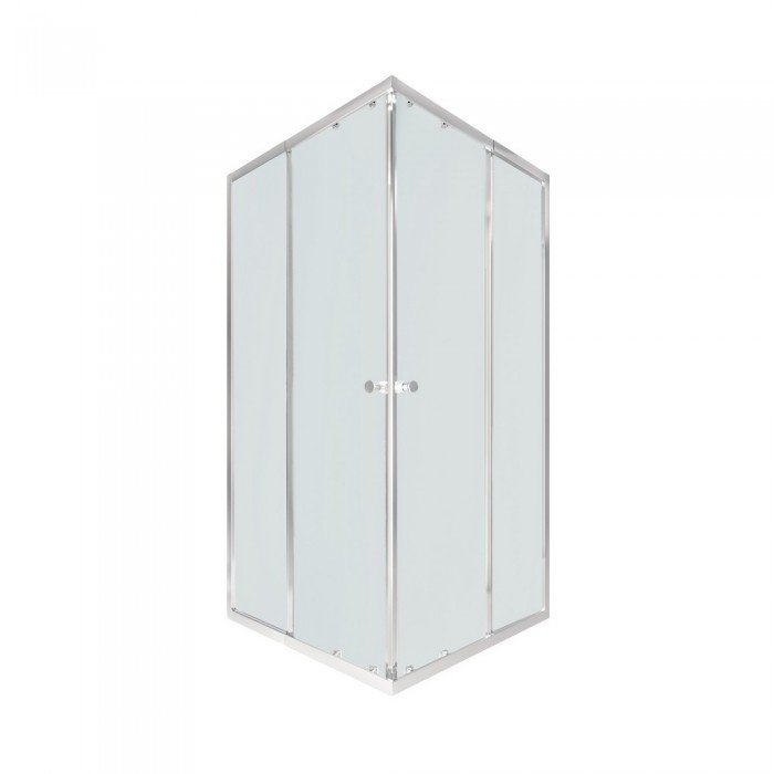 Душова кабіна Qtap Pisces CRM107-9SP5 75-90x75-90 см, скло Pear 5 мм без піддона