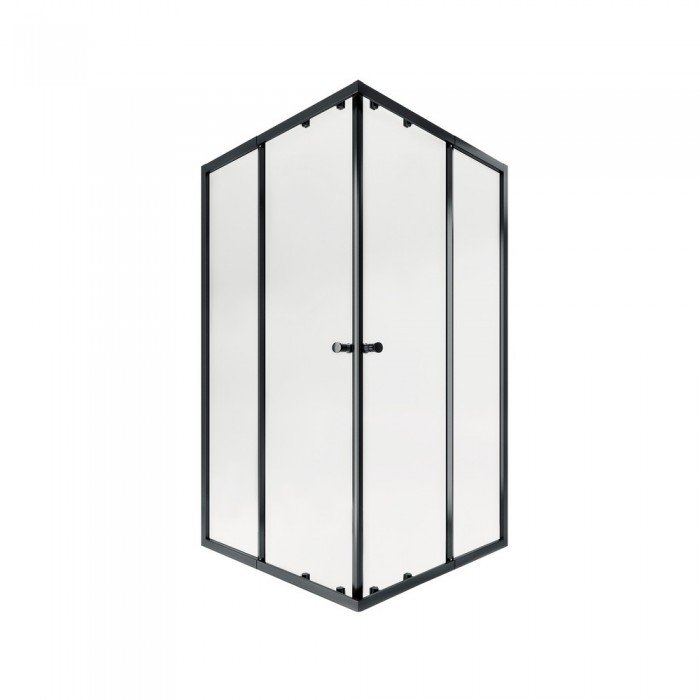 Душова кабіна Qtap Pisces BLA107-9SC5 75-90x75-90 см, скло Clear 5 мм без піддона