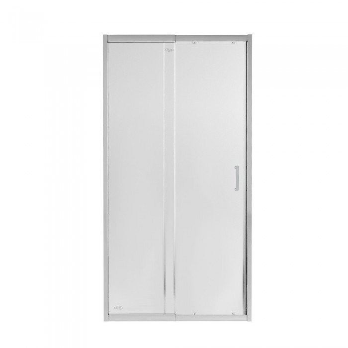 Душові двері в нішу Qtap Taurus CRM209-1.C6 90-100x200 см, скло Clear 6 мм, покриття CalcLess