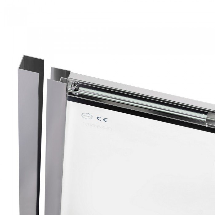 Душевая дверь в нишу Qtap Taurus CRM2012-13.C6 120-130x200 см, стекло Clear 6 мм, покрытие CalcLess Душевая дверь в нишу Qtap Taurus CRM2012-13.C6 120-130x200 см, стекло Clear 6 мм, покрытие CalcLess