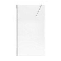 Душевая перегородка Qtap Walk-In Standard CRM2011.C8 110х200 см, стекло Clear 8 мм, покрытие CalcLess Душевая перегородка Qtap Walk-In Standard CRM2011.C8 110х200 см, стекло Clear 8 мм, покрытие CalcLess