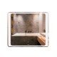 Зеркало Qtap Leo 800х700 с LED-подсветкой Touch, диммер, рег. яркости QT117814187080W Зеркало Qtap Leo 800х700 с LED-подсветкой Touch, диммер, рег. яркости QT117814187080W