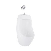 Пісуар підвісний Qtap Crow з краном-дозатором 390х330х660 White QT0588112HW