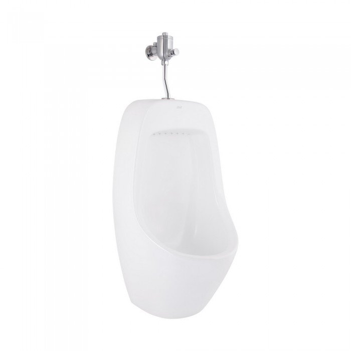 Пісуар підвісний Qtap Crow з краном-дозатором 390х330х660 White QT0588112HW