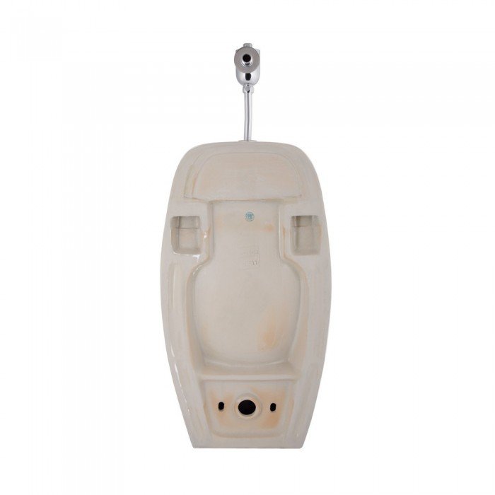 Пісуар підвісний Qtap Crow з краном-дозатором 390х330х660 White QT0588112HW