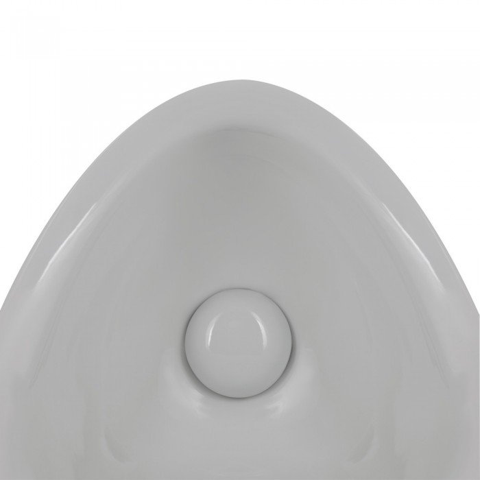 Пісуар підвісний Qtap Crow з краном-дозатором 390х330х660 White QT0588112HW