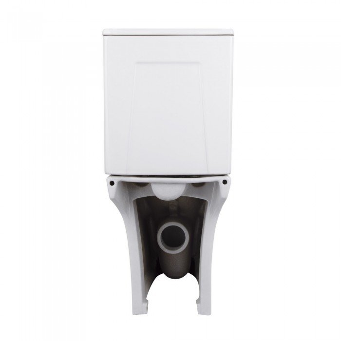 Унітаз-компакт Qtap Presto безобідковий з сідінням Soft-close QT24221217AW Унітаз-компакт Qtap Presto безобідковий з сідінням Soft-close QT24221217AW