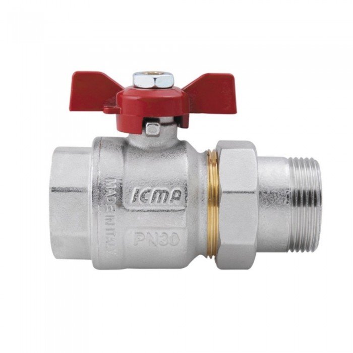 Кран шаровой "Американка" Icma 1 1/4" прямой №347