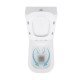 Унитаз-компакт Qtap Nando безободковый с сиденьем Soft-close QT12221222AW Унитаз-компакт Qtap Nando безободковый с сиденьем Soft-close QT12221222AW