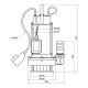 Насос фекальный Thermo Alliance WSD18-12-0,75C 0,75 кВт