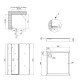 Душевой поддон Qtap Tern 309912C 90x90x12 см + сифон Душевой поддон Qtap Tern 309912C 90x90x12 см + сифон
