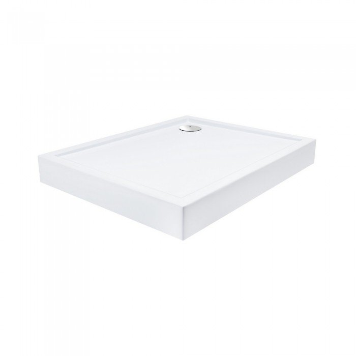 Душевой поддон Qtap Tern 301812C 100x80x12 см + сифон