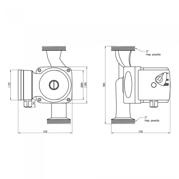 Насос циркуляционный Thermo Alliance LPS 32/60/180