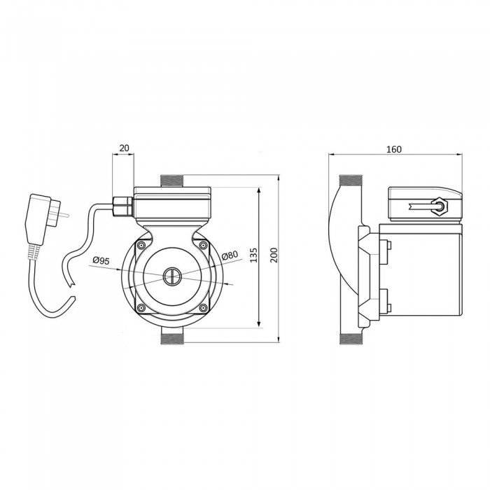 Насос для повышения давления Thermo Alliance LPS25-13Z Насос для повышения давления Thermo Alliance LPS25-13Z