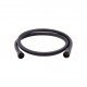 Шланг для ручного душу Qtap Hadice 1200 мм QTHADPVC120B Black Matt