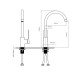 Смеситель для кухни Qtap Slavonice QTSLA9042103UB Black Matt Смеситель для кухни Qtap Slavonice QTSLA9042103UB Black Matt
