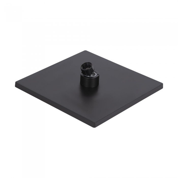 Душевая система для кабины Qtap Capricorn на три потребителя (с изливом) 53103KNB Black Matt