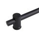 Душова стійка з тримачем універсальна Qtap Lepit 665 мм округла QTLEP82103OB Black Matt Душова стійка з тримачем універсальна Qtap Lepit 665 мм округла QTLEP82103OB Black Matt