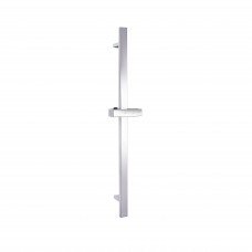 Душова стійка з тримачем універсальна Qtap Lepit 705 мм прямокутна QTLEP82103NC Chrome