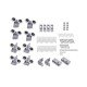 Душевая кабина Lidz Latwa SC80x80.SAT.LOW.GR, стекло тонированное 4 мм без поддона Душевая кабина Lidz Latwa SC80x80.SAT.LOW.GR, стекло тонированное 4 мм без поддона