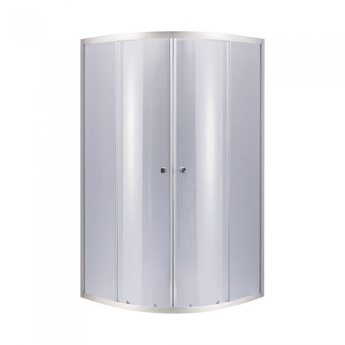 Душова кабіна Lidz Latwa SC90x90.SAT.LOW.GR, скло тоноване 4 мм без піддона