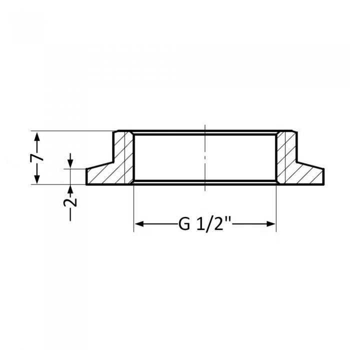 Контргайка-шайба SD Plus 1/2" SD40615
