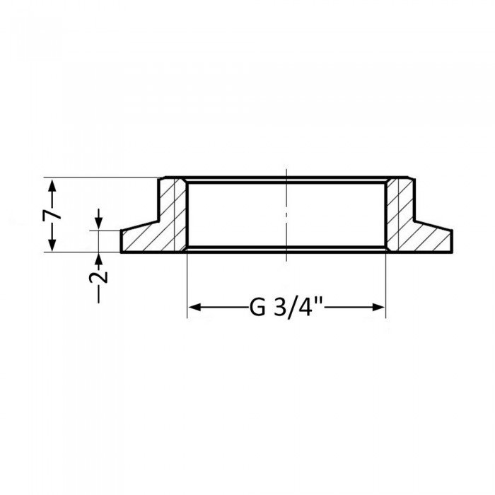 Контргайка-шайба SD Plus 3/4" SD40620
