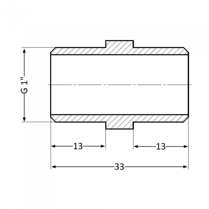 Ниппель SD Plus 1" НР SD4072525