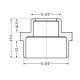 Ниппель SD Plus 1/2"х3/4" НР SD4081520