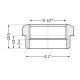 Футорка SD Plus 1"х1/2" НВ SD4232515
