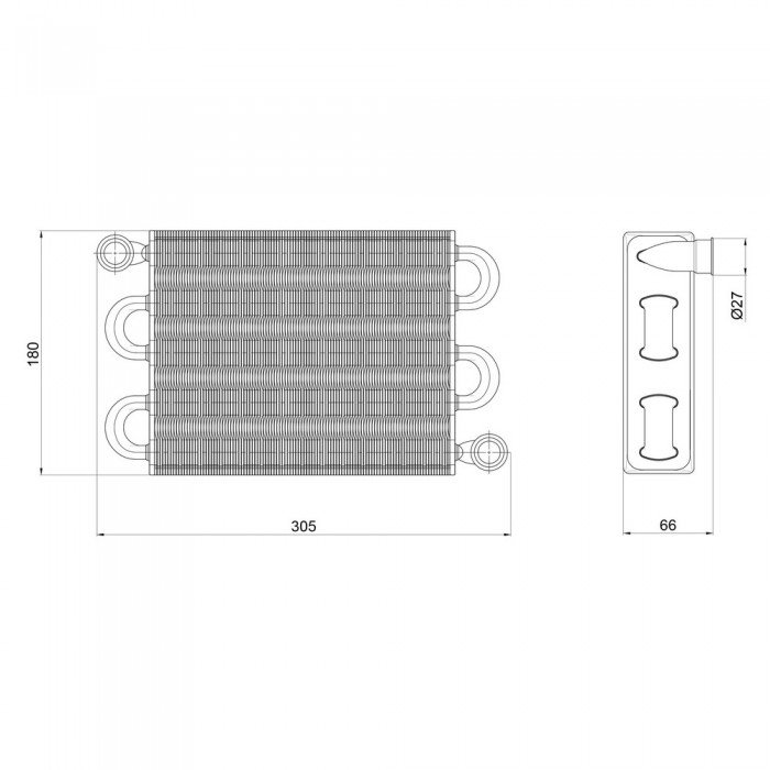 Первичный теплообменник Thermo Alliance 6174275