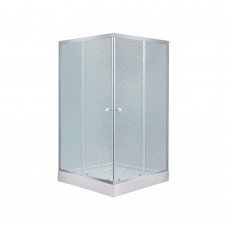 Набор Lidz душевая кабина Wawel SC80x80.SAT.LOW.FR, стекло Frost 4 мм + поддон Mazur Набор Lidz душевая кабина Wawel SC80x80.SAT.LOW.FR, стекло Frost 4 мм + поддон Mazur