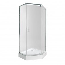 Набор Qtap душевая кабина Scorpio CRM10995-AC6 Clear 2120x900x900 мм + поддон Diamond 309912 90x90x12 см с сифоном Набор Qtap душевая кабина Scorpio CRM10995-AC6 Clear 2120x900x900 мм + поддон Diamond 309912 90x90x12 см с сифоном