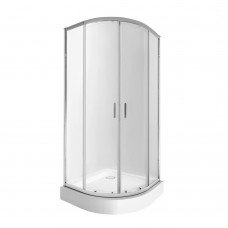 Набор Qtap душевая кабина Taurus CRM1099AC6 Clear 2020x900x900 мм + поддон Robin 309912C 90x90x12 см с сифоном Набор Qtap душевая кабина Taurus CRM1099AC6 Clear 2020x900x900 мм + поддон Robin 309912C 90x90x12 см с сифоном