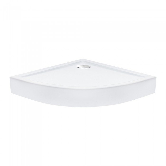Набор Qtap душевая кабина Taurus CRM1099AC6 Clear 2020x900x900 мм + поддон Robin 309912C 90x90x12 см с сифоном