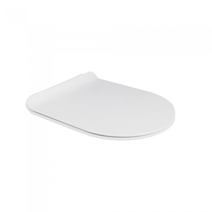 Сиденье для унитаза Qtap Presto с микролифтом Slim QT26991217AW