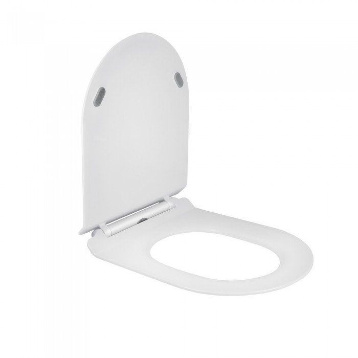 Сиденье для унитаза Qtap Presto с микролифтом Slim QT26991217AW