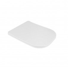 Сиденье для унитаза Qtap Nando с микролифтом Slim QT12991222AW