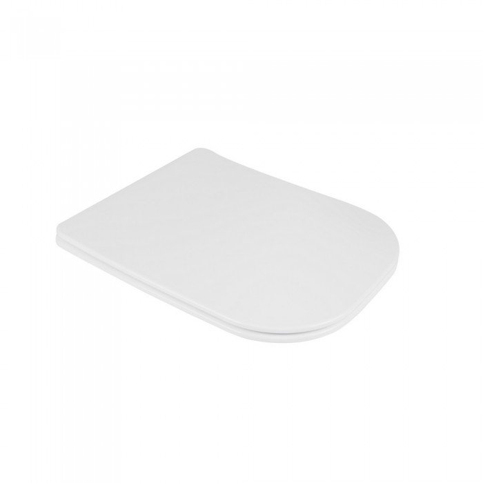 Сиденье для унитаза Qtap Nando с микролифтом Slim QT12991222AW