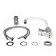 Змішувач для кухні Lidz Aria 015F3 з гнучким виливом (k35) LDARI015F3WHI43362 White / Nickel Змішувач для кухні Lidz Aria 015F3 з гнучким виливом (k35) LDARI015F3WHI43362 White / Nickel