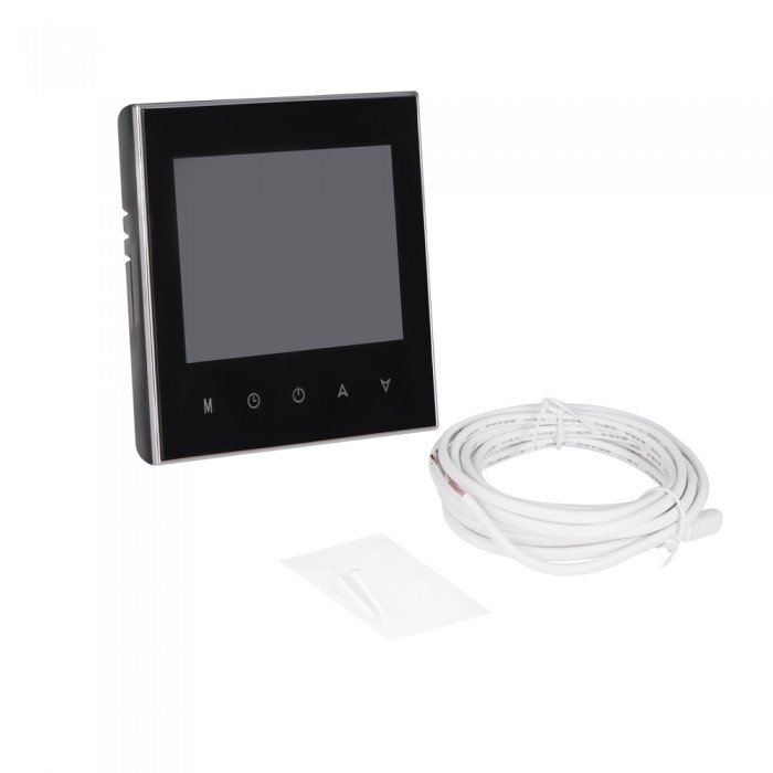 Проводной недельный термостат(16A+NTC) с WiFi BHT-3000-GBLW