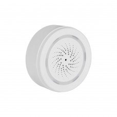 Беспроводной датчик температуры и влажности с сиреной WiFi WF-THP