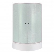 Lidz Latwa SC90x90.SAT.MID.FR Душевая кабина полукруглая, стекло Frost 4 мм + Lidz Душевой поддон KAPIELKA ST90x90x26, с панелью Lidz Latwa SC90x90.SAT.MID.FR Душевая кабина полукруглая, стекло Frost 4 мм + Lidz Душевой поддон KAPIELKA ST90x90x26, с панелью