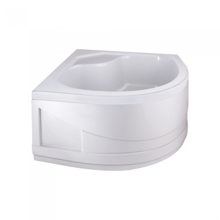 Душова кабіна Latwa SC80x80.SAT.HIGH.GR полукругла, скло тон. 4 мм + Душовий піддон KAPIELKA ST80x80x41, з панеллю Lidz