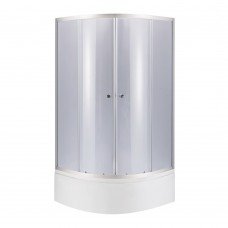 Lidz Latwa SC90x90.SAT.HIGH.GR Душевая кабина полукруглая, стекло тон 4 мм + Lidz Душевой поддон KAPIELKA ST90x90x41, с панелью Lidz Latwa SC90x90.SAT.HIGH.GR Душевая кабина полукруглая, стекло тон 4 мм + Lidz Душевой поддон KAPIELKA ST90x90x41, с панелью